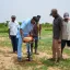 Farmer in field